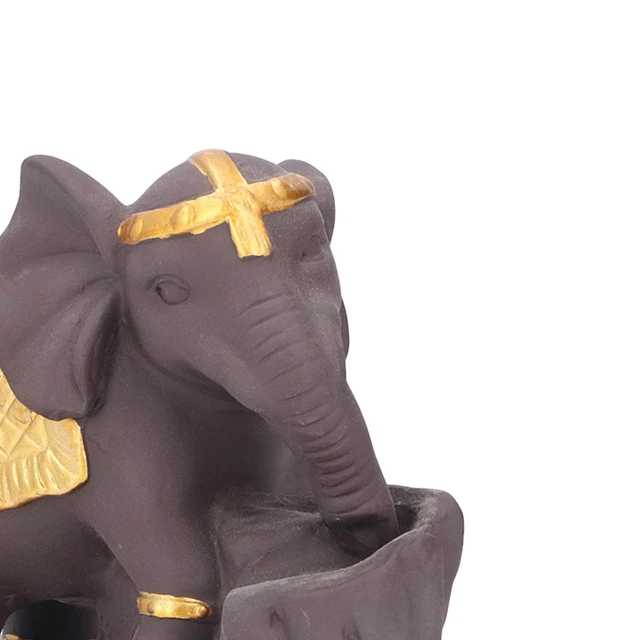 Backflow Incense Burner Elephant Backflow Waterfall Incense Burner Holder