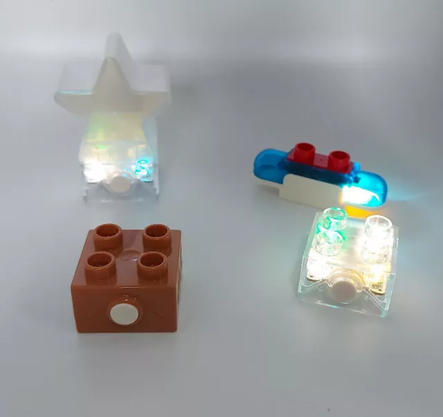 Lego Duplo Blinklicht Sirene Leuchtstein Geräuschstein 10933 10889 10975 10959