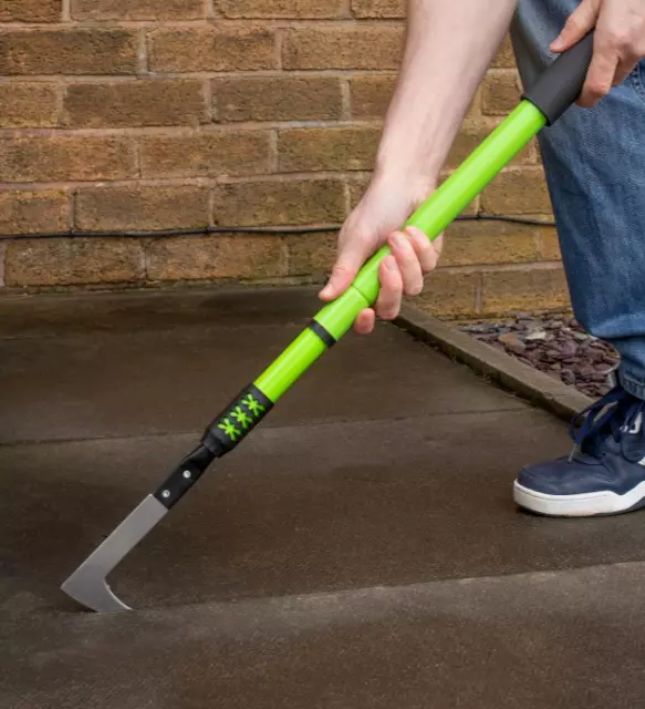 Groove Weeder Gap Cleaner Extendable Patio Path Weed Moss Grout Tool Telescopic