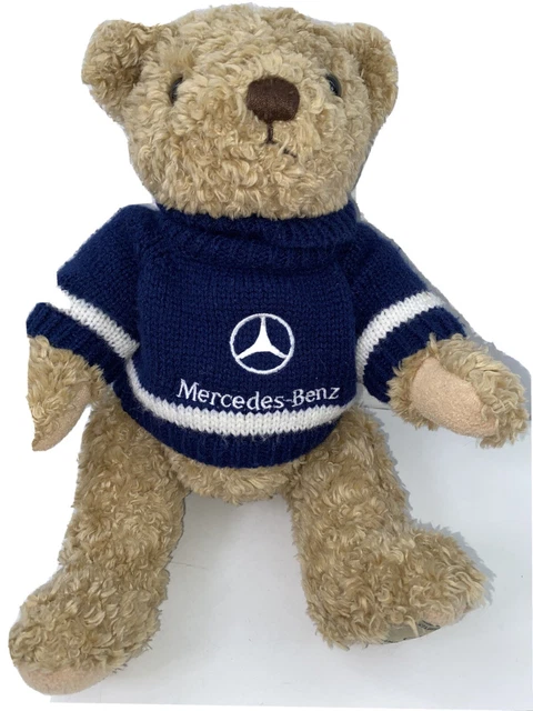 MERCEDES BENZ SWEATER HERRINGTON Teddy Bear Navy Blue Jointed