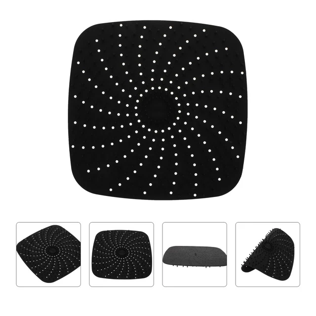 Silica Gel Air Fryer Pad Broiler Pan Oven Silicone Mats Kitchen