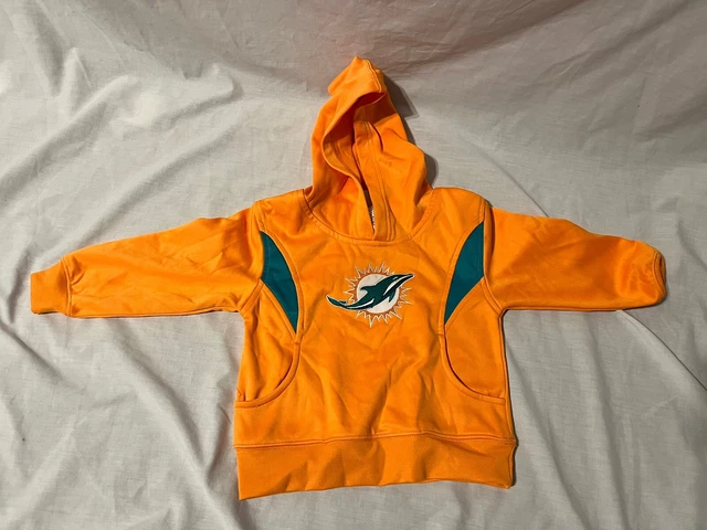 Miami Dolphins Toddler Hoodie  3T Sweatshirt NFL Team Apparel