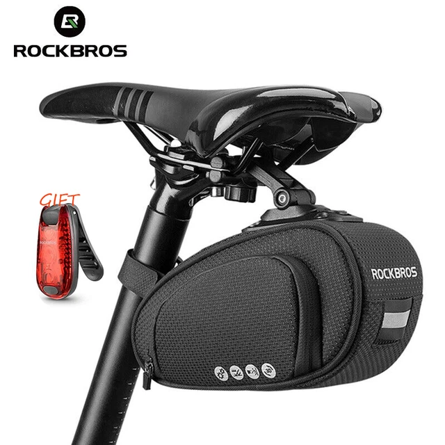 ROCKBROS BICYCLE REAR Saddle Bag Cycling Tail Pouch Bike Seat Rear