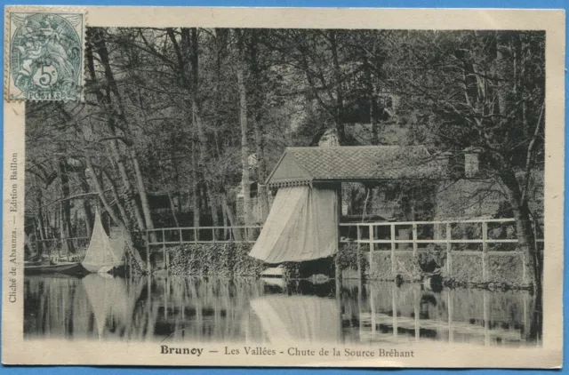 Brunoy - Les Vallées - Chute de la Source Bréhant  / 1904