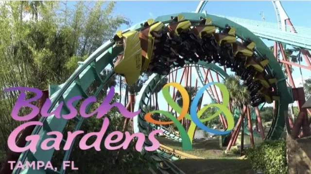 (3) Busch Gardens Tampa Single Day Tickets-Expire 12/31/2023