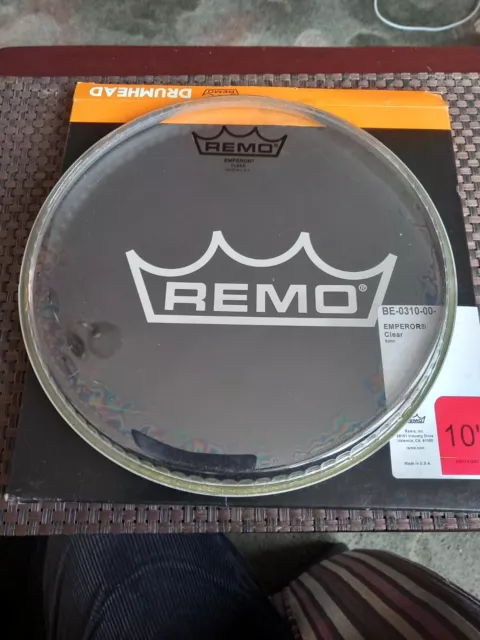 Remo BE-0310-00 Emperor 10 Inch Clear Drum Head