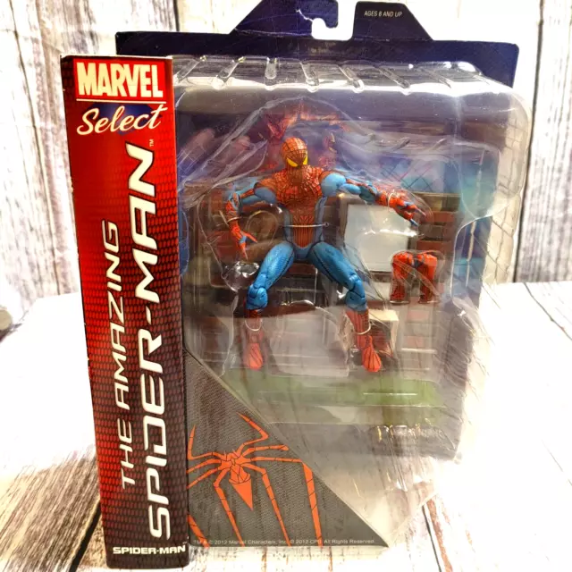 Marvel Select The Amazing Spider-Man 2012 Movie Action Figure Masked. Sealed