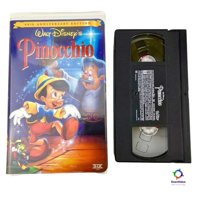 Pinocchio VHS Video Tape 1999 Walt Disney’s Classic 60th Anniversary Edition 2
