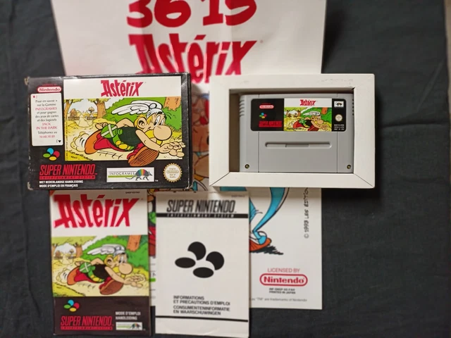 Asterix Super Nintendo  snes envoi rapide et suivi