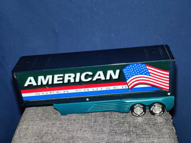 Nylint Metal Muscle Trailer 15” American Super Cruiser Metal Toy Excellent Cond 3