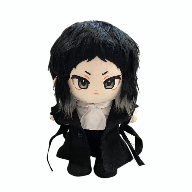 Bungo Stray Dogs Ryunosuke Akutagawa Plush Mini Figures Cartoon Stuffed Plushie