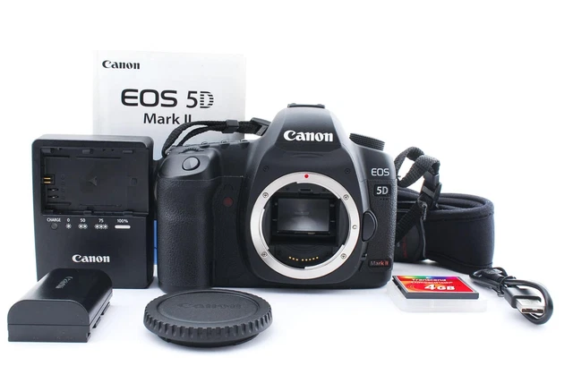 Canon EOS 5D Mark II 21.1 MP Full Frame DSLR Camera Body/Near Mint+++JP/9511Shot