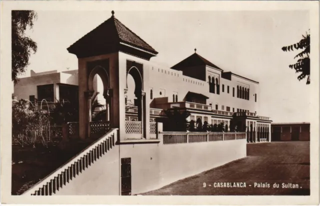 CPA AK CASABLANCA Palais du Sultan MAROC (23497)
