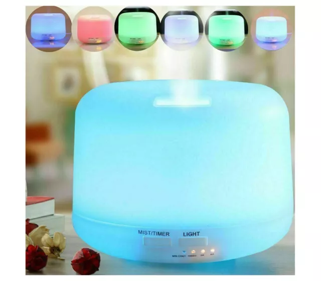 Diffusore aromi Aroma diffusore profumatore ambiente led  300ml