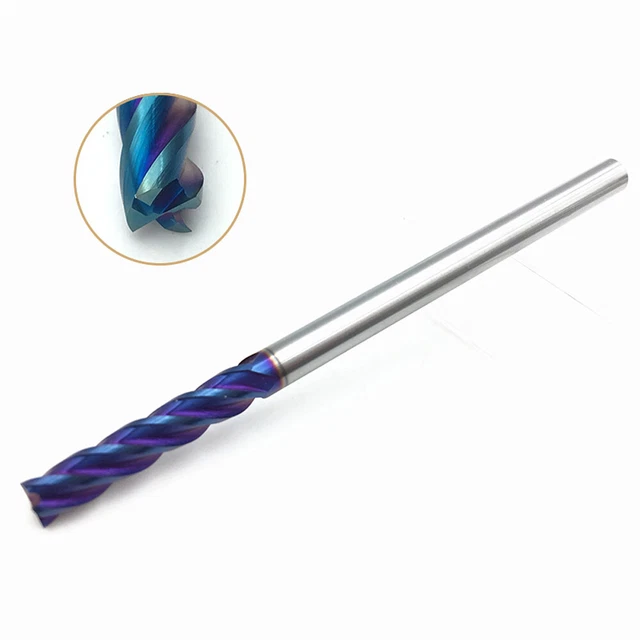 10mm 4-Flute Extra Long Shank Carbide End Mill — 100mm Length For CNC & Milling