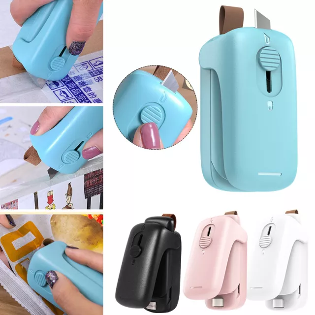 Portable Mini Heat Sealing Machine Seal Sealer food Packing Plastic Bag NEW