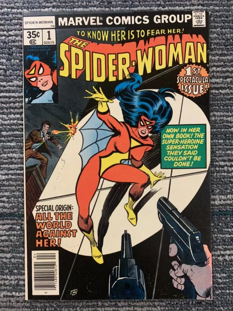 SPIDER-WOMAN #1 MARVEL 1978 Origin Jessica Drew