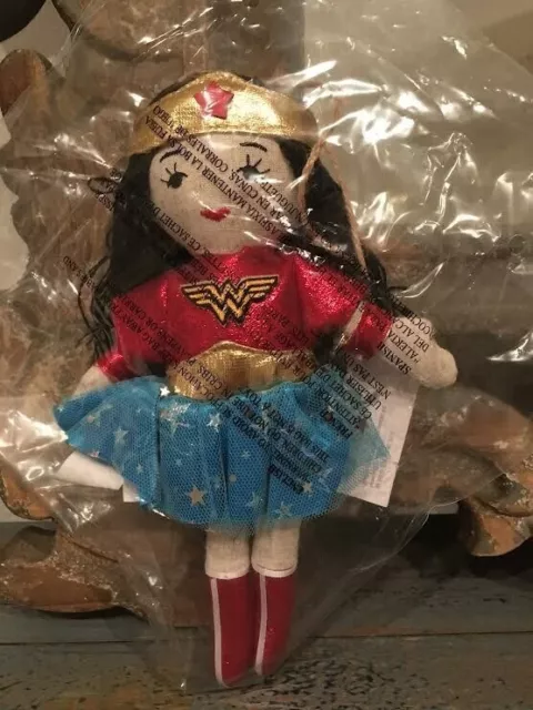 NIP Pottery Barn Kids Wonder Woman Christmas Tree Ornament