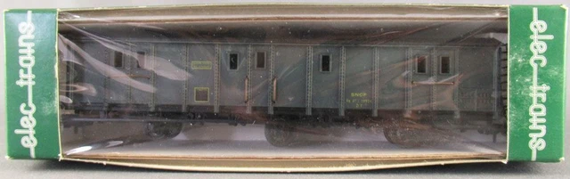 Fourgon MMM RG Ho Sncf Uic Bicolore Dd2s – Réf 518795-80547-3 – Sans Boîte