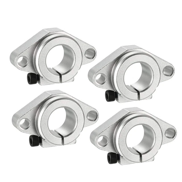 Linear Motion Rail Clamping Rod Rail Guide Support For 20mm Diameter Shaft, P2M8