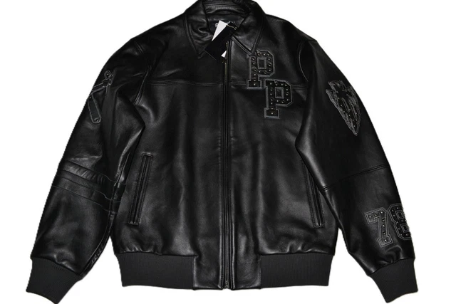 Veste Motard En Cuir Véritable Marron Pour Homme - Style Inception Cobb
