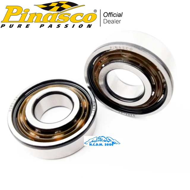 Kit Cuscinetti Pinasco 6202 Tn9-C4 Albero Motore Piaggio 50 Si Bravo Ciao Boss