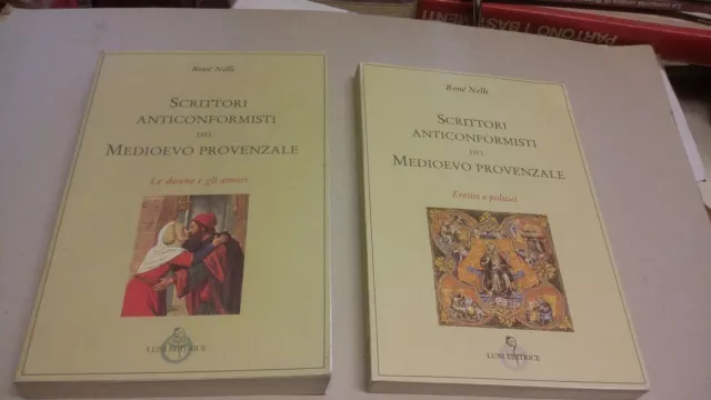 SCRITTORI ANTICONFORMISTI DEL MEDIOEVO PROVENZALE, 2 volumi, 19a23