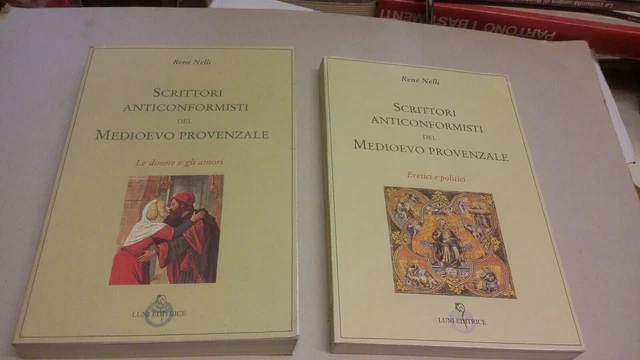 SCRITTORI ANTICONFORMISTI DEL MEDIOEVO PROVENZALE, 2 volumi, 19a23 SCRITTORI ANTICONFORMISTI DEL MEDIOEVO PROVENZALE, 2 volumi, 19a23