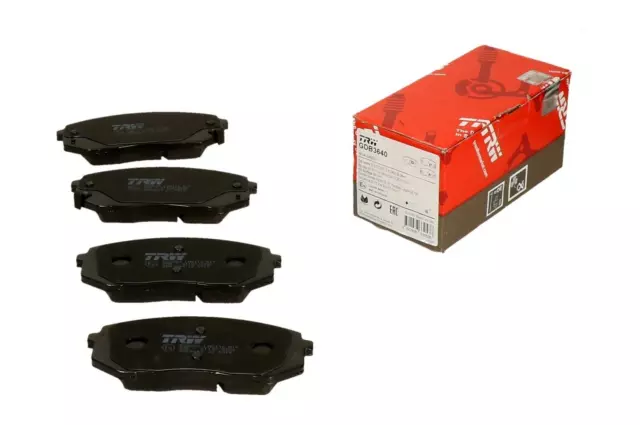 Fits TRW GDB3640 Brake Pad Set, disc brake OE REPLACEMENT TOP QUALITY