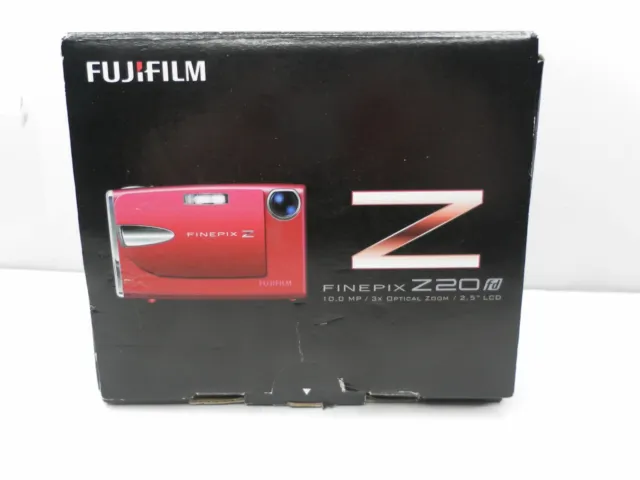 Fujifilm FinePix Z20fd 10.0MP Digital Camera + 1GB XD card, boxed fully tested.