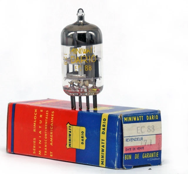 EC88/6DL4 DARIO NOS GERMANY Tube Röhre Lampe TSF Valvola Valvula Valve 진공관 真空管