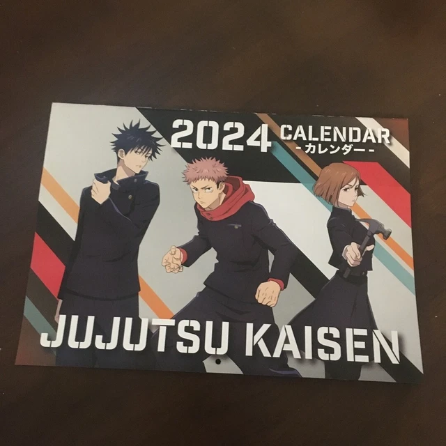 JUJUTSU KAISEN CALENDAR 2024 33.83 PicClick