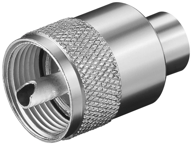 5x connettori UHF per cavo max. 5,3 mm; PL 259 UHF M SALDO RG 58/U