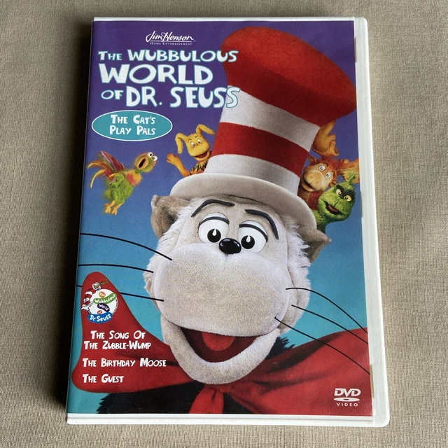 THE WUBBULOUS WORLD of Dr. Seuss The Cat's Play Pals (DVD 1998 3 Eps