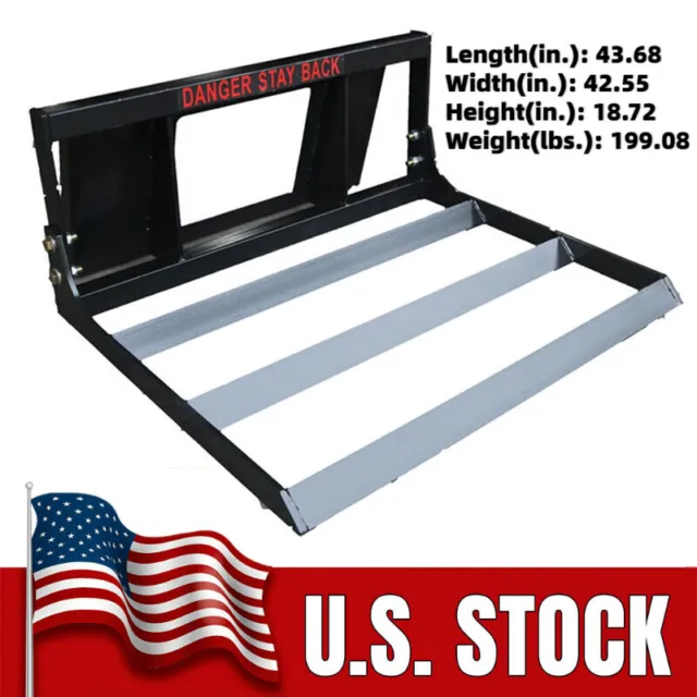 Landy Attachments 44" Land Plane Level Attachment for Small Skid Steer US STOCK