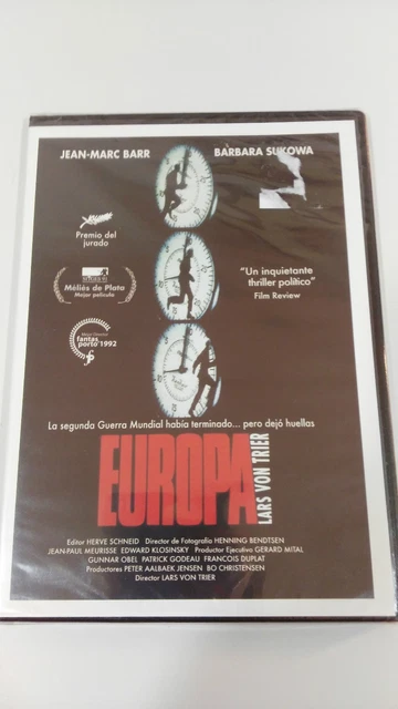 Europa Dvd Slim Lars Von Trier Jean-Marc Barr Barbara Sukowa Region 2