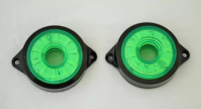 2 Piezas 12V LED Verde Lateral Running Estroboscópica Marcador Luces Camión