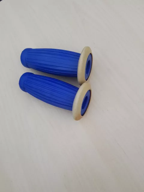 Lambretta Handlebar Barrel Grips Blue Gp Li Tv Sx Balloon Type 2