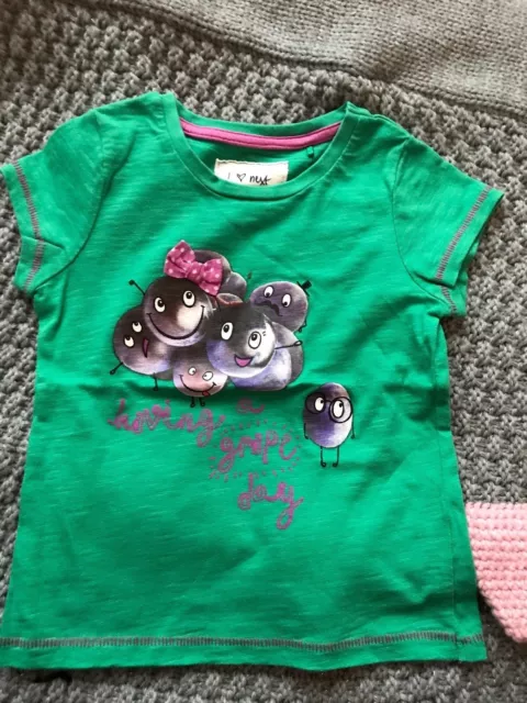 Baby Girls NEXT Summer Top t-shirt 1.5 - 2 years