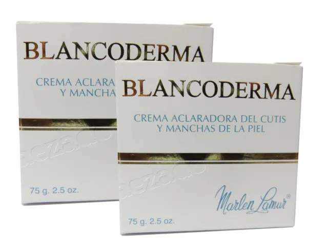 3 PACK BLANCODERMA Whitening Cream 2.5 Oz. CREMA BLANQUEADORA Brasil Europe  Asia