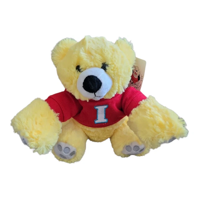 ICEE Slushie Yellow Polar Bear  Red Sweater 10" Soft Plush Rare HTF