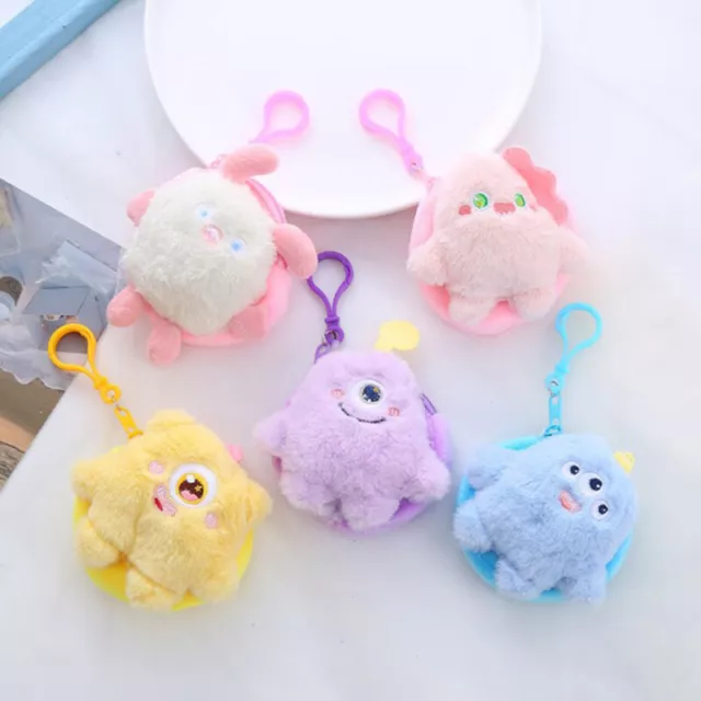 Carino cartone animato 10 cm borsa moneta master portafoglio Kawaii peluche portatile borsa regalo sn