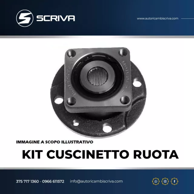 Cuscinetto Ruota Mozzo Anteriore Fiat Panda (141) Y10 4X4 Fino Al 2003