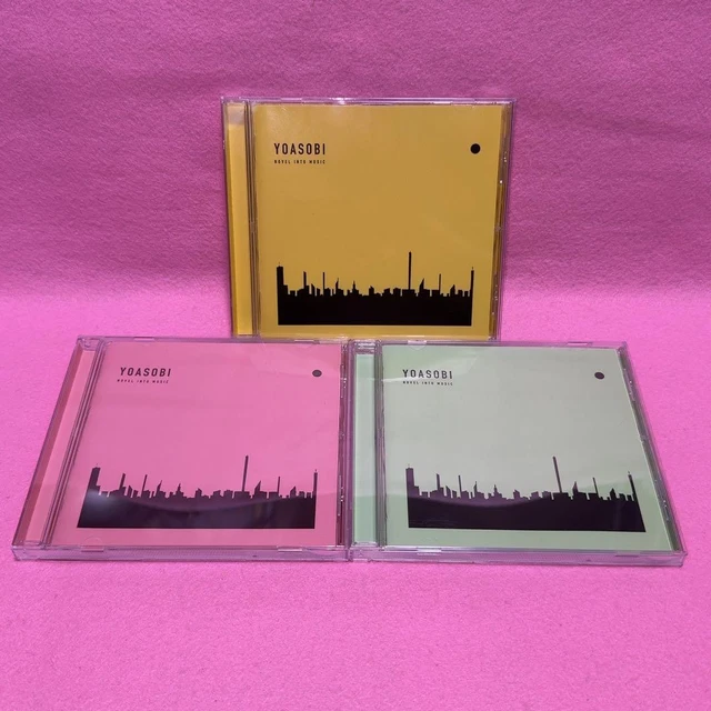 YOASOBI THE BOOK Ⅰ・Ⅱ・Ⅲ All 3 books set album CD $353.01