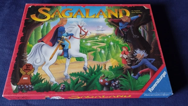Sagaland Ravensburger Familienspiel Gesellschaftsspiel Brettspiel guter Zustand