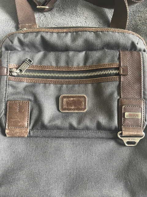 Tumi Alpha Bravo Annapolis Zip Flap Crossbody Bag Tote Shoulder Strap 2
