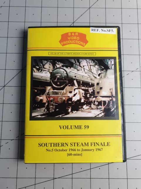 Southern Steam Finale B&R DVD Volume 59 Archive Steam Series