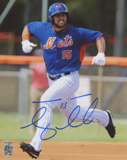 Tim Tebow Signed New York Mets 8x10 Photo (Tebow) Florida Gator / Heisman Winner