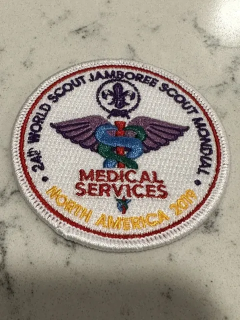 24th 2019 WORLD SCOUT JAMBOREE MEDICAL SERVICES IST PATCH