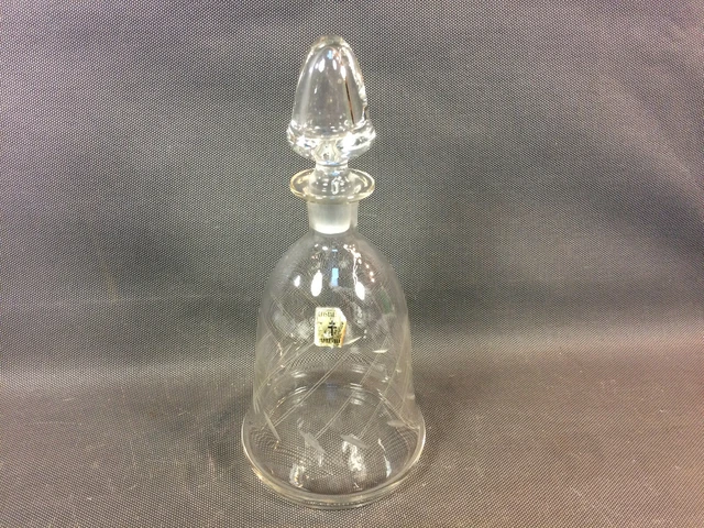 ANCIENNE CARAFE EN cristal de HARTZVILLER vintage cristallerie